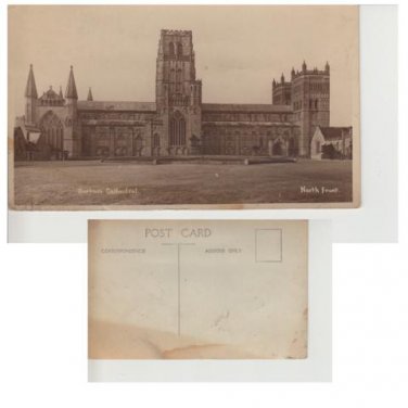 County Durham Postcard Durham Cathedral North Front. Mauritron #290