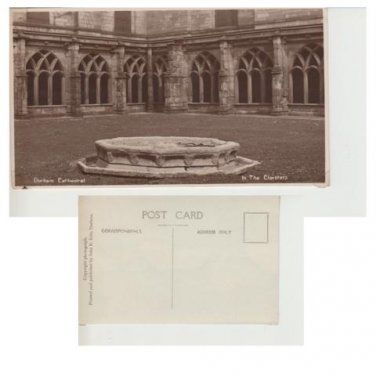 County Durham Postcard Durham Cathedral in the Cloisters. Mauritron #293