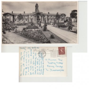 Yorkshire Postcard Town Hall Bridlington. Mauritron #312