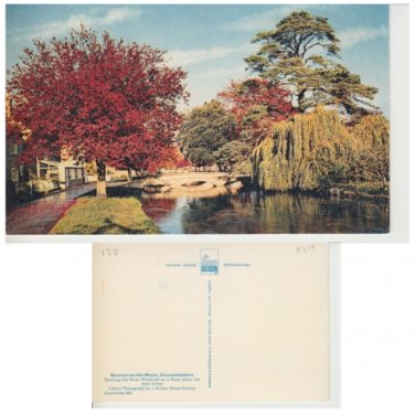 Gloucestershire Postcard Bourton on the Water. Mauritron #319