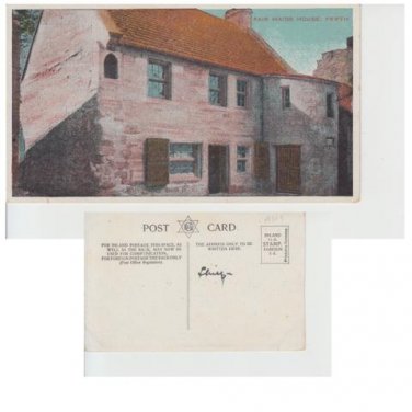 Perthshire Postcard Fair Maids House Perth Mauritron 349