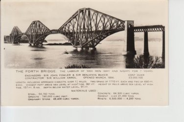 The Forth Bridge Postcard. Mauritron PC355-213547