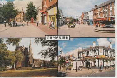 Ormskirk Multiview  Postcard. Mauritron PC391-213583
