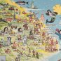 Skegness Map   Postcard. Mauritron PC396-213588