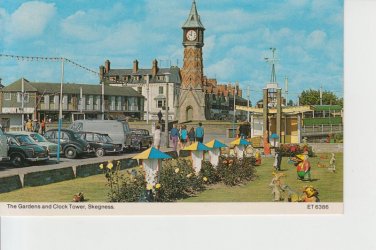Clock Tower Skegness Postcard. Mauritron PC398-213590