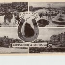 Good Luck Portsmouth Southsea Postcard. Mauritron PC486-213881