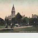 Portsmouth Town Hall & Park Postcard. Mauritron PC494-213889