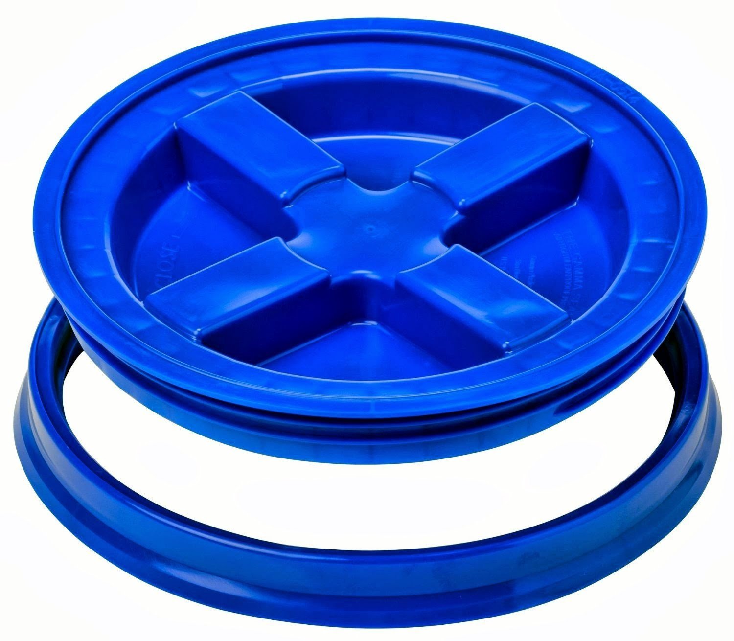 Gamma Seal Screw On Lids Fits 3.5 5 7 Gallon Buckets Food Storage