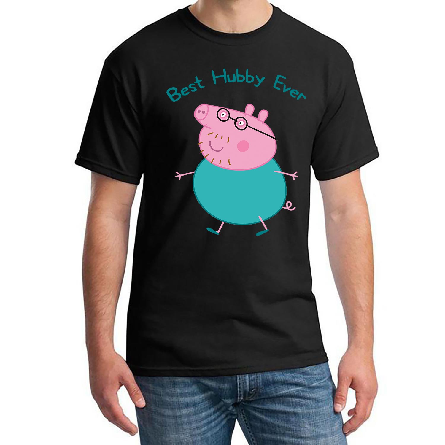 Peppa Pig, Daddy Pig, Hubby Pig, Best Hubby Ever Shirt