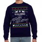 Ugly Christmas Sweater, Ugly Sweater, Game Of Thrones , Walking In Winter Westeros Sweatshirt