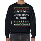 Ugly Christmas Sweater, Ugly Sweater, Game Of Thrones , Christmas Is Here  Sweatshirt