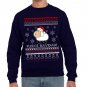 Ugly Christmas Sweater, Ugly Sweater, Fleece Navidad Sweatshirt
