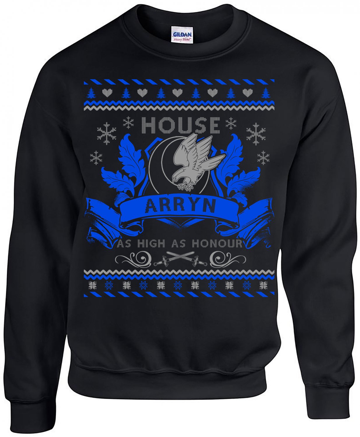 Ugly Christmas Sweater, Ugly Sweater, Game Of Thrones , House Of Arryn Sweatshirt