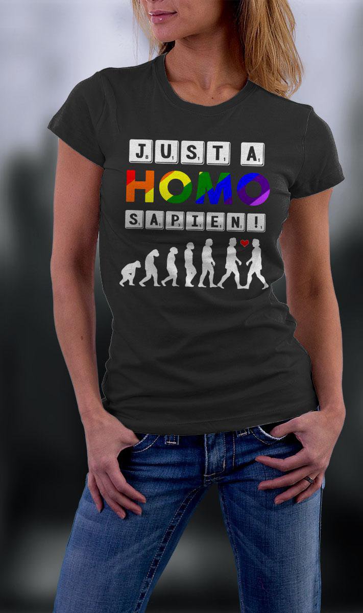 Gay Pride, Just A Homosapien Shirt
