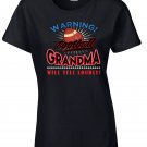 Football Grandma, Warning Football Grandma Will Yell Loudly Shirt