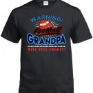 Football Grandpa, Warning Football Grandpa Will Yell Loudly Shirt