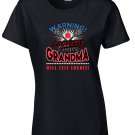 Lacrosse Grandma, Warning Lacrosse Grandma Will Yell Loudly Shirt