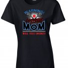 Lacrosse Mom, Warning Lacrosse Mom Will Yell Loudly Shirt