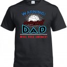 Volleyball Dad, Warning Volleyball  Dad Will Yell Loudly Shirt