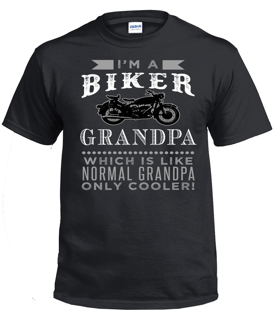 Biker Grandpa,I'm A Biker Grandpa, Which Is Like Normal Grandpa Only Cooler Shirt
