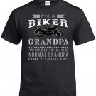 Biker Grandpa,I'm A Biker Grandpa, Which Is Like Normal Grandpa Only Cooler Shirt