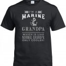 Marine Grandpa,I'm A Marine Grandpa, Which Is Like Normal Grandpa Only Cooler Shirt
