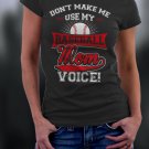 Baseball Mom, Mom Shirt, Don't Make Me Use My Baseball Mom Voice Shirt