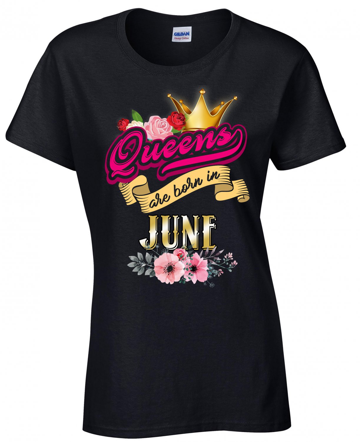 Queens Are Born In June, Queen's Birthday Month, Birthday Shirt