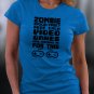 Funny Shirt, Zombie Apocalypse? Video Games Have Prepared Me For This Shirt