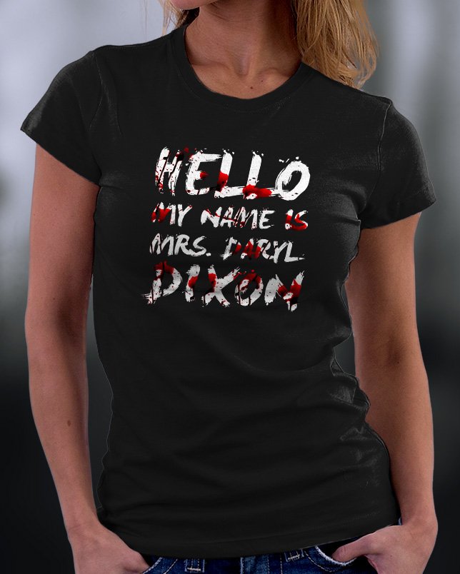 mrs daryl dixon shirt