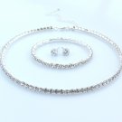 Clear Crystal Tri Set 001