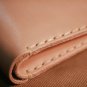 Slim Leather Wallet, Minimal Wallet, Bifold Wallet, Natural Tanned Card Wallet