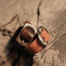 Couple Ring, Leather Ring, Matching Couple Ring, Personalized Couple Ring, Custom Ring