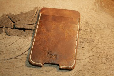 iPhone Case, Leather iPhone 4 Case, iPhone case with Pockets