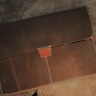 Leather iPad case, iPad sleeve with pockets, iPad cover with slot card, Tablet sleeve case