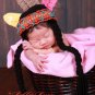 Crochet indian photo prop hat