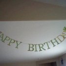 Fabric Birthday Banner