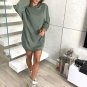 Size L Green Pullover Women Sweatshirt DM1011