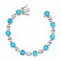 Topaz sterling silver bracelet