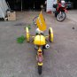 BUMBLE BEE RECUMBENT TADPOLE 49CC MOTOR ASSISTED BICYCLE HYBRID TRIKE