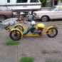 BUMBLE BEE RECUMBENT TADPOLE 49CC MOTOR ASSISTED BICYCLE HYBRID TRIKE