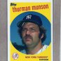 2010 Topps Baseball Vintage Legends Thurman Munson #VLC16