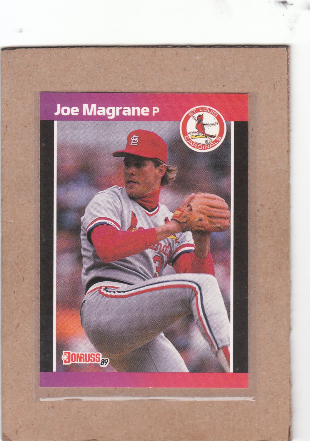 1989 Donruss Baseball Joe Magrane Cardinals #201