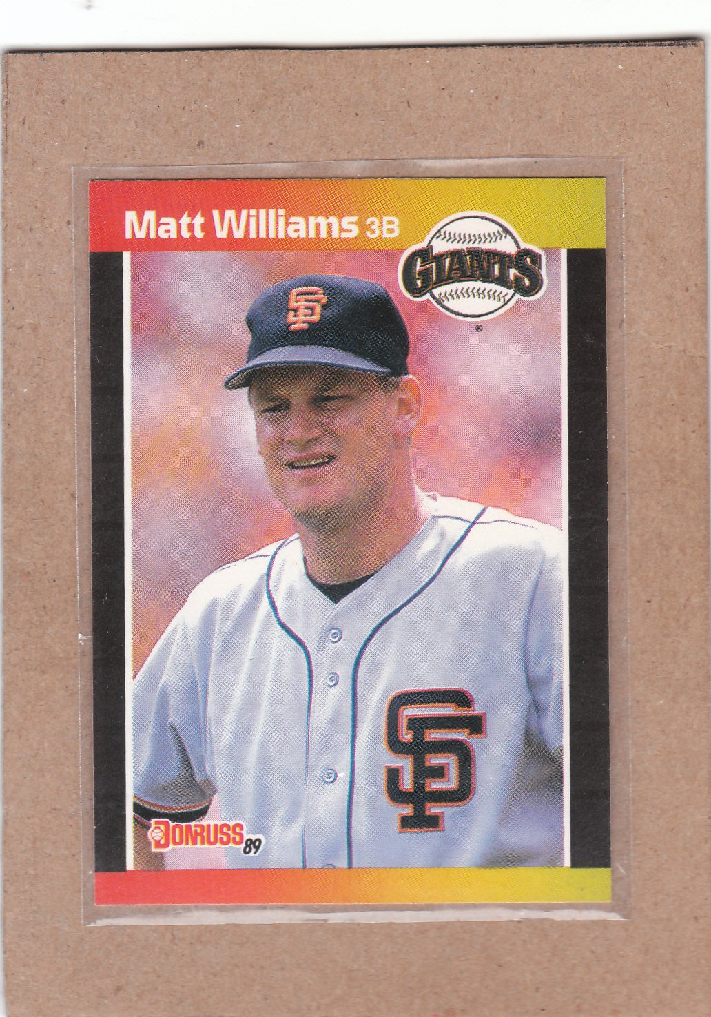 1989 Donruss Baseball Matt Williams Giants #594