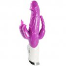 Silicone Butterfly Triple Pleasure Rabbit--Anal, G Spot, and Clit! Free Shipping!