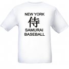 New York Samurai Baseball T-shirt Support Ichiro and Yankees L