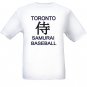 Toronto Samurai T-shirt Support Kawasaki and Blue Jays S