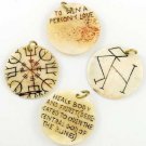 Tibetan Bone Charm various