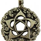Garden Pentagram amulet