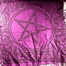 Large Pentagram altar cloth 36" x 36"